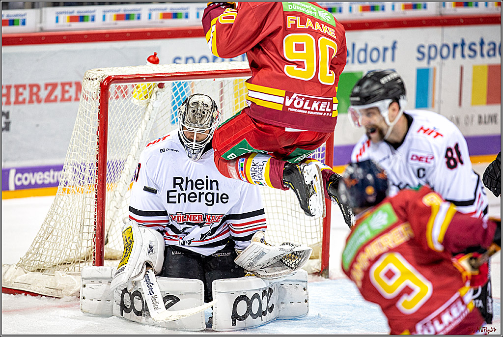DEL; Duesseldorfer EG - Koelner Haie; Duesseldorf, 29.11.2019